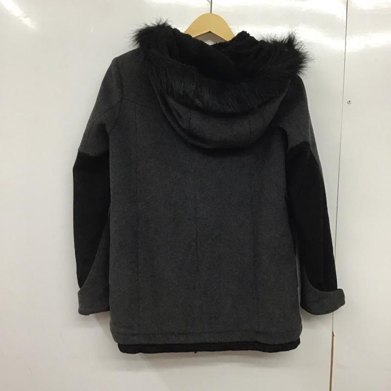 ザラベーシック ZARA BASIC ジャケット、上着 ジャケット、ブレザー ジップアップジャケットパーカー アウター XS 無地 ダークグレー / ダークグレー /  レディース USED 古着 中古 10145405