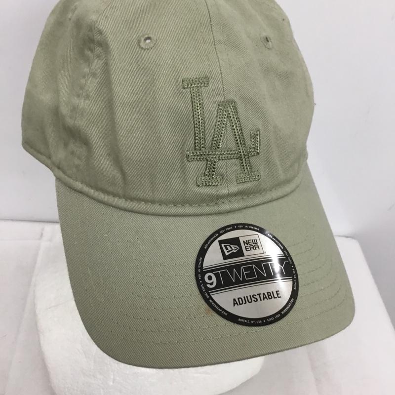 ニューエラ NEW ERA 帽子 キャップ LA ロサンゼルス ドジャース メジャーリーグ 9TWENTY ロゴ、文字 薄緑 / ライトグリーン /  メンズ USED 古着 中古 10149466