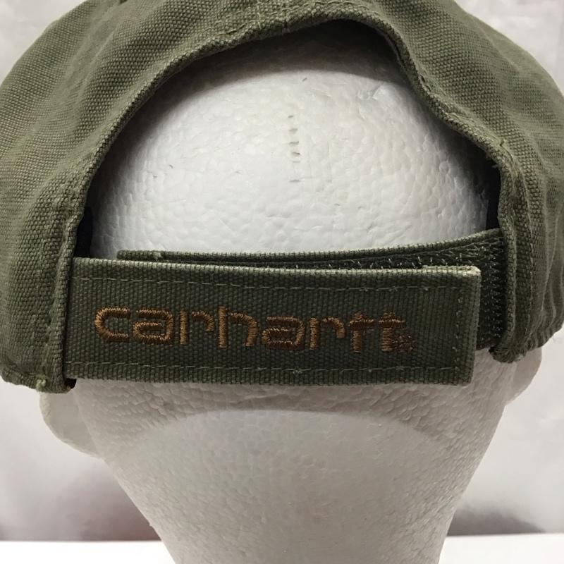 カーハート Carhartt 帽子 キャップ 100289 301 ODESSA CAP コットン ロゴ、文字 カーキ / カーキ /  メンズ USED 古着 中古 10118907
