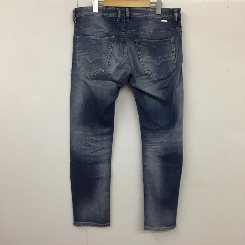 ディーゼル DIESEL パンツ デニム、ジーンズ デニムパンツ スリムパンツ ストレッチパンツ ジーンズ 34 無地 インディゴ / インディゴ /  メンズ USED 古着 中古 10115621