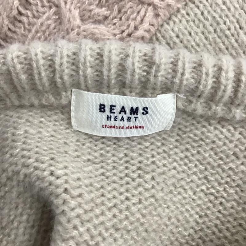 ビームス BEAMS ニット、セーター 長袖 長袖ニットカットソー ニット セーター クルーネックニット  マルチカラー / マルチカラー /  レディース USED 古着 中古 10124231