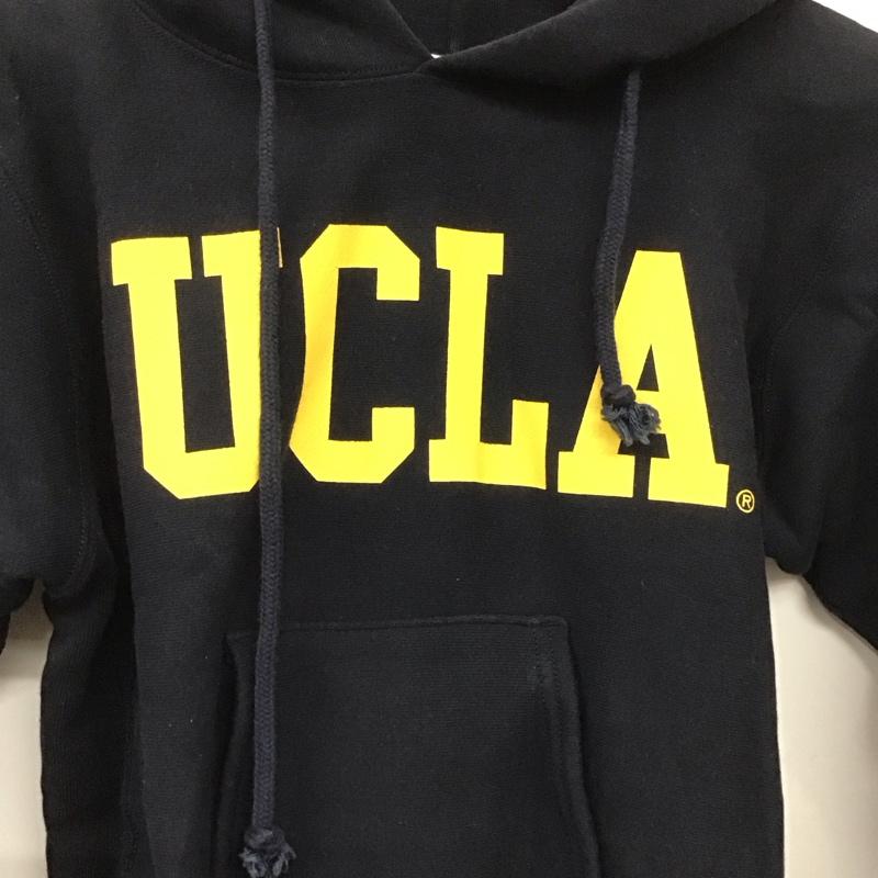 チャンピオン Campion パーカー 長袖 S 無地 紺 / ネイビー /  レディース USED 古着 中古 10139971