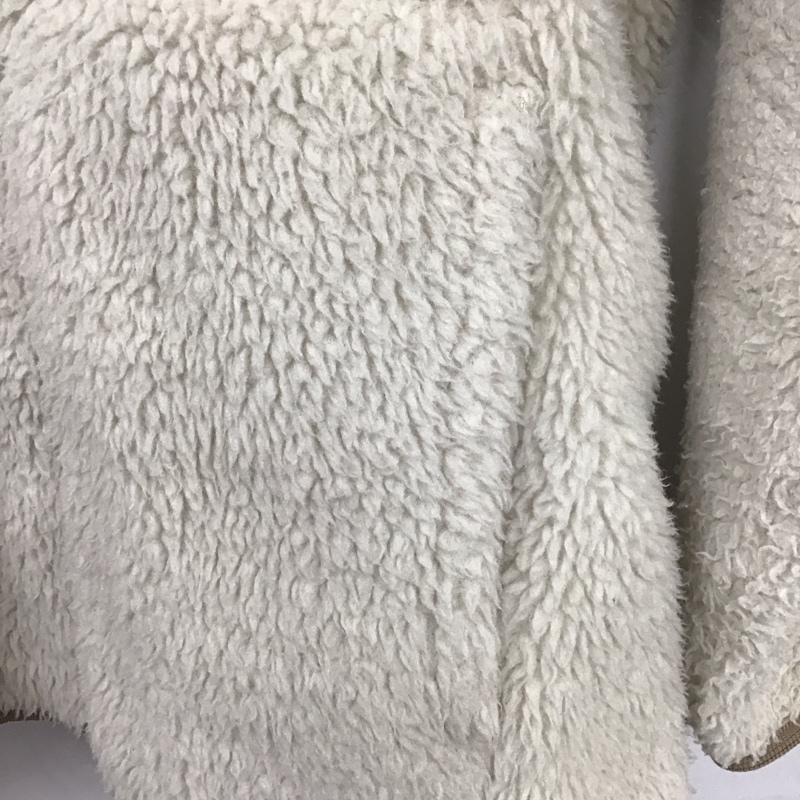 ユニクロ UNIQLO ジャケット、上着 ジャケット、ブレザー 341-443221 WHITEMOUNTAINEERING フリースオーバーサイズプルオーバー S 無地 白 / ホワイト /  メンズ USED 古着 中古 10130811