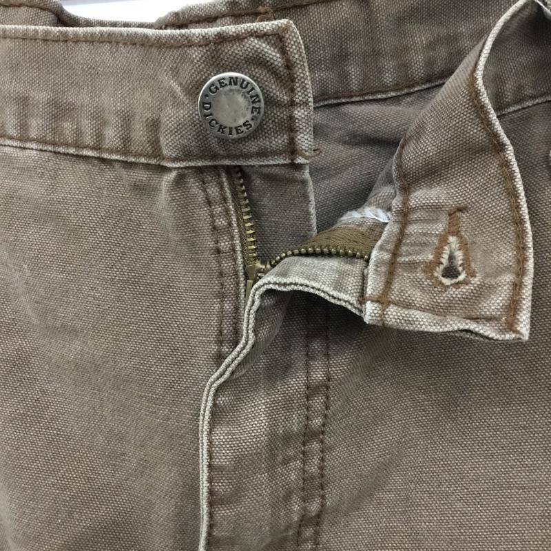 ディッキーズ Dickies パンツ ワークパンツ、ペインターパンツ ワークパンツ ワイドパンツ カジュアルパンツ 40 無地 茶 / ブラウン /  メンズ USED 古着 中古 10116669