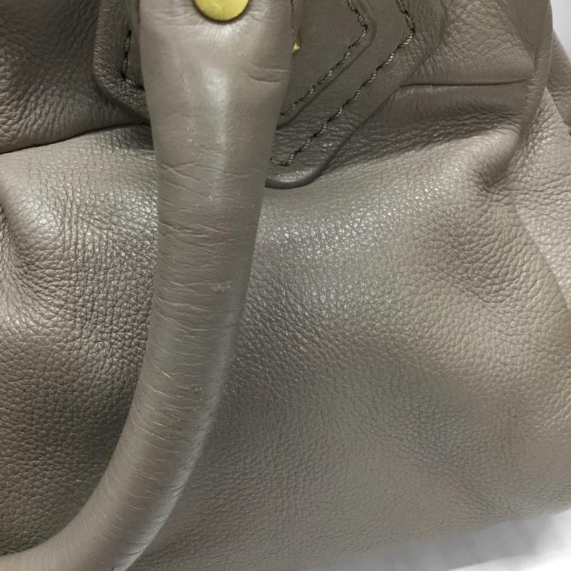 マークバイマークジェイコブス MARC by MARC JACOBS ハンドバッグ ハンドバッグ ショルダーバッグ 2WAY 牛革 無地 グレージュ / グレージュ /  レディース USED 古着 中古 10112516