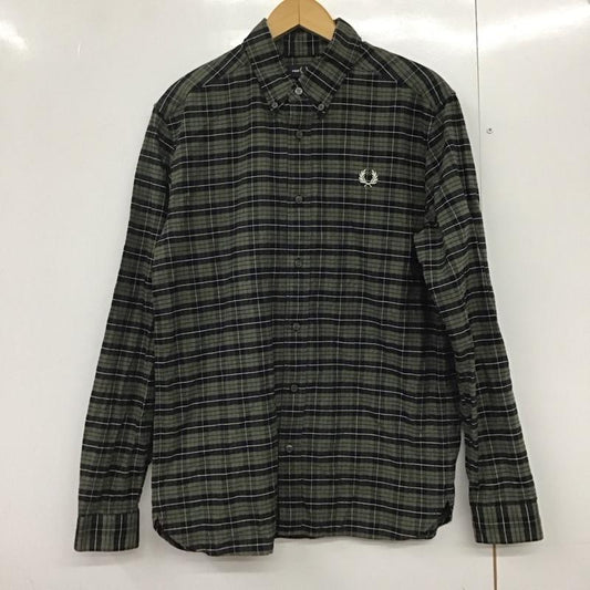 フレッドペリー FRED PERRY シャツ、ブラウス 長袖 長袖シャツ チェックシャツ カラーシャツ ボタンダウンシャツ M チェック マルチカラー / マルチカラー /  メンズ USED 古着 中古 10144482