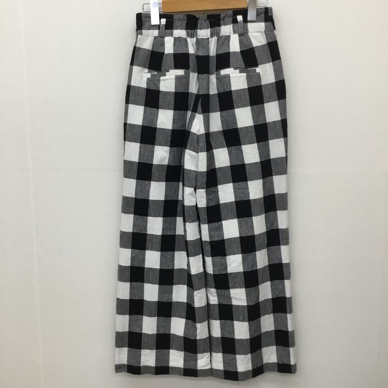 テチチ Techichi パンツ チノパン S チェック 黒 / ブラック /  レディース USED 古着 中古 10134238