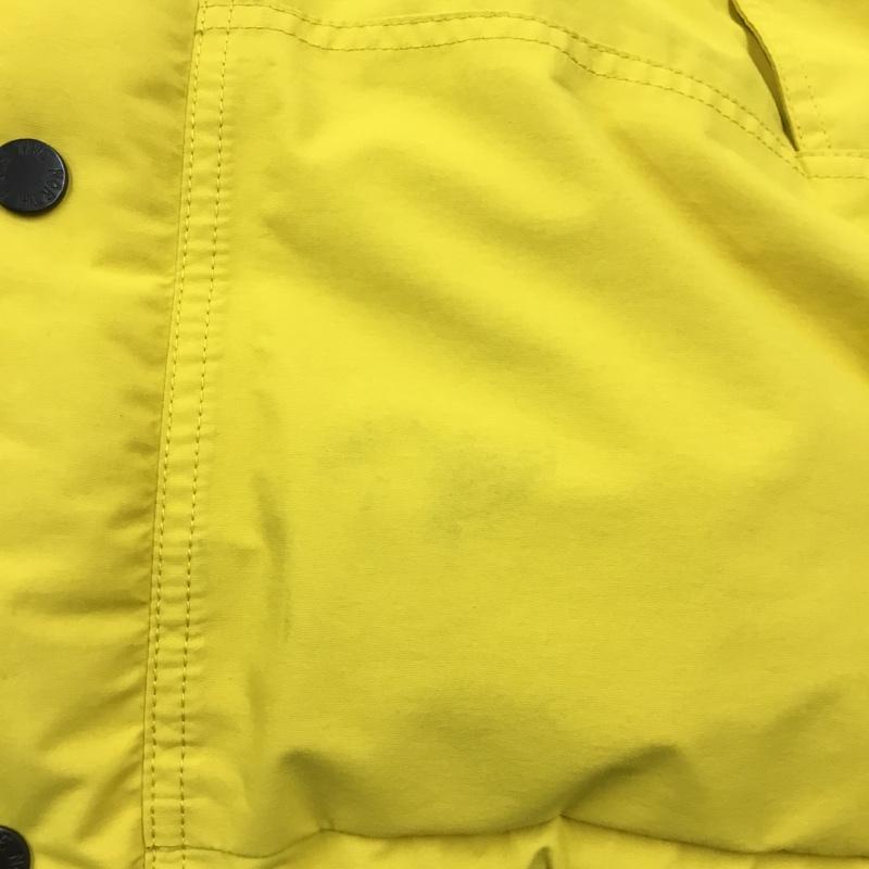 ザノースフェイス THE NORTH FACE ジャケット、上着 ジャケット、ブレザー ND91837 MOUNTAIN DOWN JACKET ダウン フェザー S ロゴ、文字 黄 / イエロー / X 黒 / ブラック /  メンズ USED 古着 中古 10118929