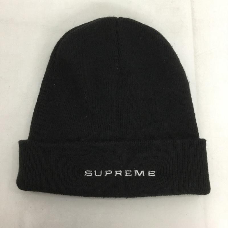 シュプリーム Supreme 帽子 ニット帽 DD1536-010 NIKE 21SS Snakeskin Beanie ロゴ、文字 黒 / ブラック /  メンズ USED 古着 中古 10137141