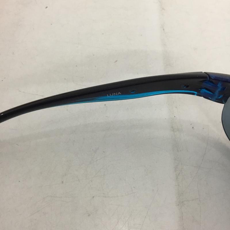 スワンズ Swans めがね・サングラス サングラス LN-0067 LUNA ULTRA LENS for GOLFモデル スポーツサングラス 箱有 ロゴ、文字 黒 / ブラック / X 青 / ブルー /  メンズ USED 古着 中古 10141100