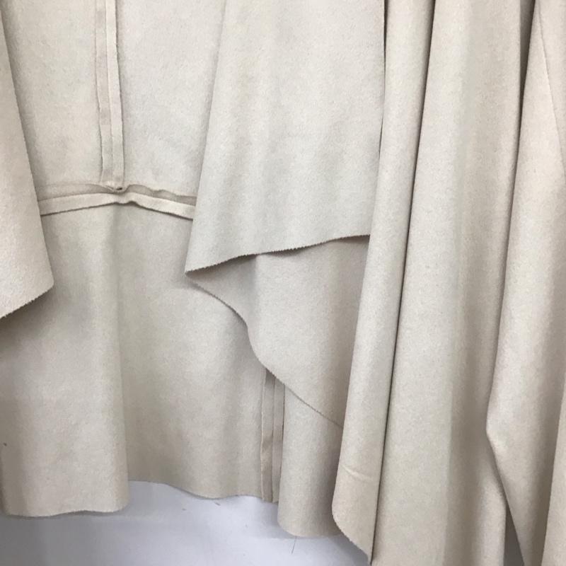 ザラベーシック ZARA BASIC カーディガン 長袖 長袖カーディガン 前開き ノーカラー XS 無地 ベージュ / ベージュ /  レディース USED 古着 中古 10136439