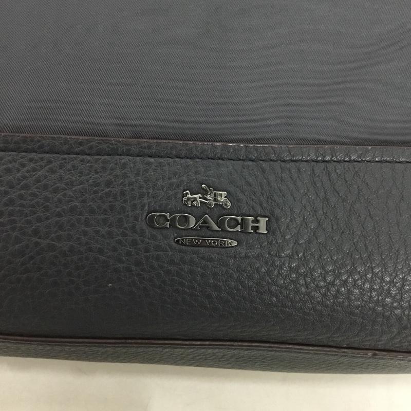 コーチ COACH トートバッグ トートバッグ F57902 ショルダーバッグ 2WAY ロゴ、文字 紺 / ネイビー /  レディース USED 古着 中古 10141039