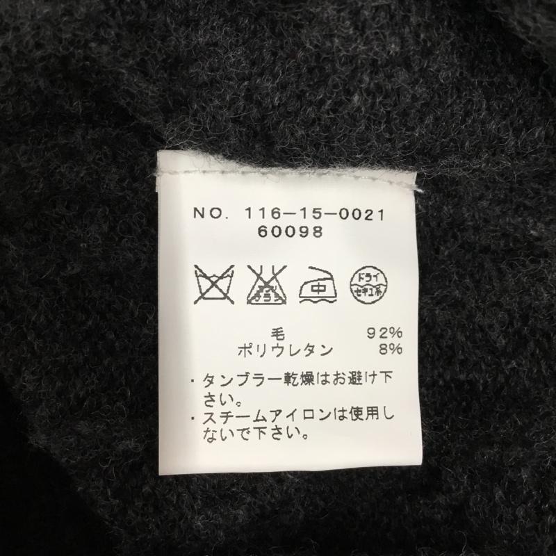 シップス SHIPS ニット、セーター 長袖 長袖ニットカットソー ニット セーター Vネックニット L 無地 灰 / グレー /  メンズ USED 古着 中古 10113540