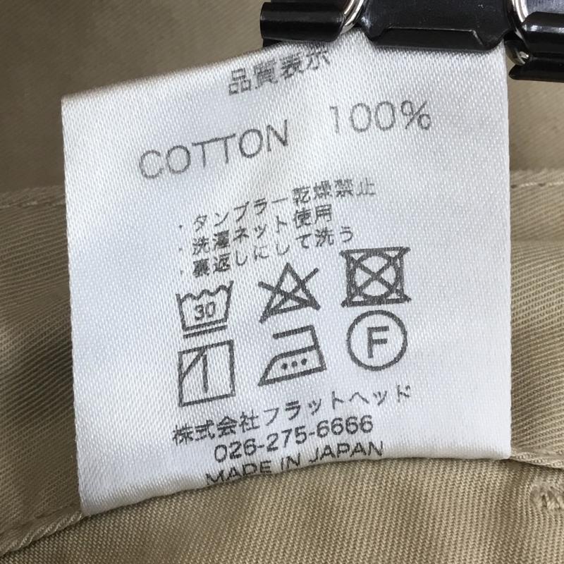 フラットヘッド The Flat Head パンツ ワークパンツ、ペインターパンツ L 無地 ベージュ / ベージュ /  メンズ USED 古着 中古 10133592