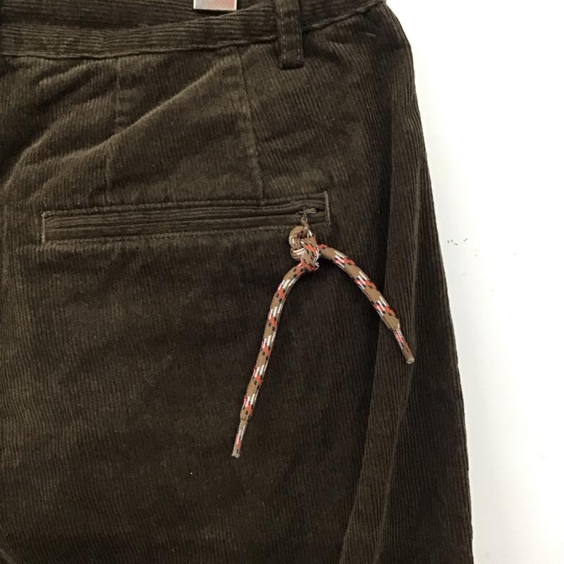 古着 USED ボトムス ボトムス NOTHOMME コーデュロイパンツ L 無地 茶 / ブラウン /  メンズ USED 古着 中古 10144977