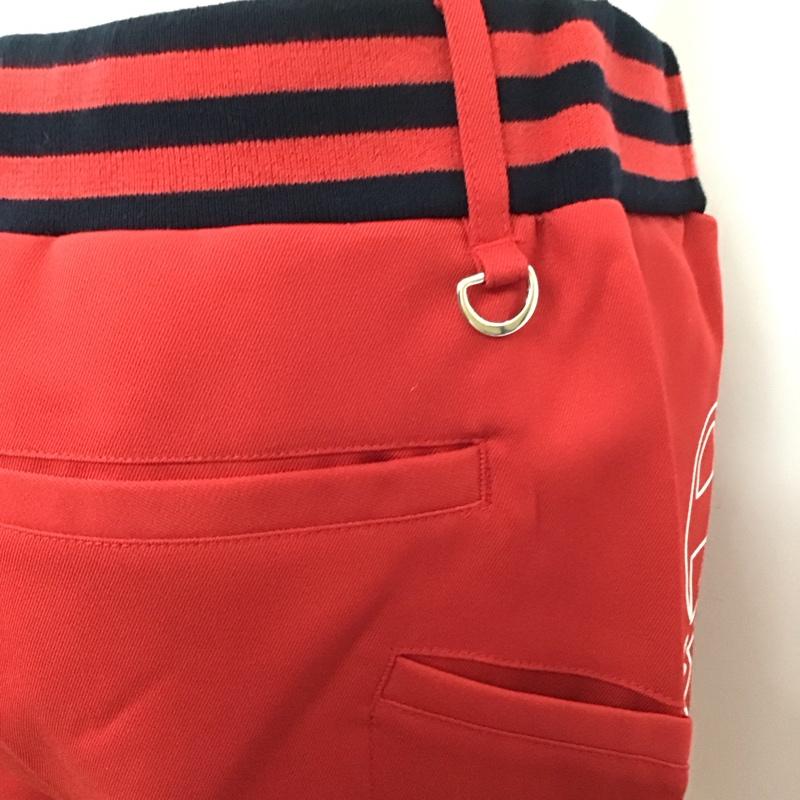 チャンピオン Champion パンツ ショートパンツ C3-PG505 GOLF ハーフパンツ タグ付き XL ロゴ、文字 赤 / レッド /  メンズ USED 古着 中古 10115079