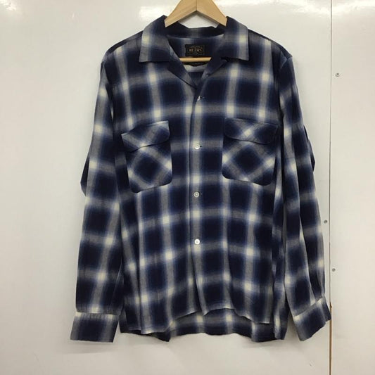 ビームス ジャパン BEAMS JAPAN シャツ、ブラウス 長袖 長袖シャツ チェックシャツ カラーシャツ L チェック マルチカラー / マルチカラー /  メンズ USED 古着 中古 10146555