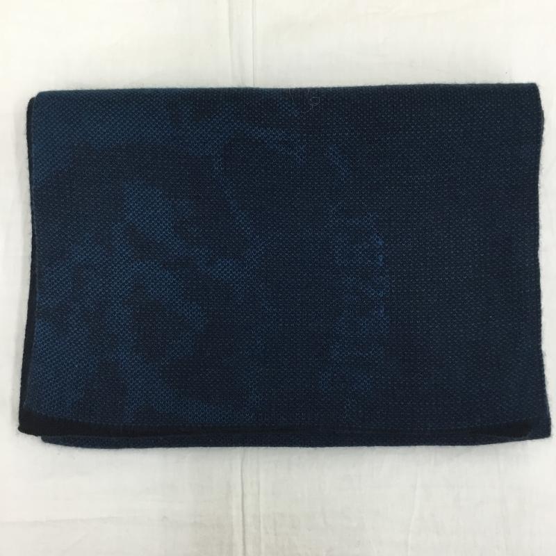 ディーゼル DIESEL マフラー マフラー ロゴ、文字 黒 / ブラック / X 青 / ブルー /  メンズ USED 古着 中古 10139993