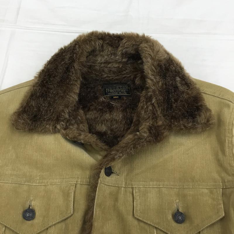 ヒューストン HOUSTON ジャケット、上着 ジャケット、ブレザー コーデュロイジャケット 38 無地 茶 / ブラウン /  メンズ USED 古着 中古 10137902