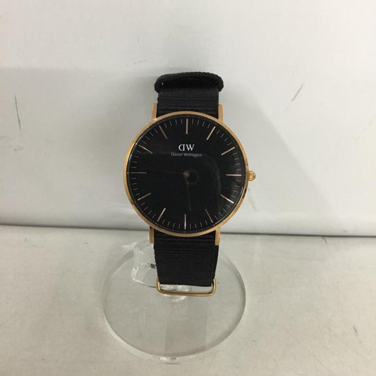 ダニエルウェリントン Daniel Wellington 腕時計 アナログ（クォーツ式） DW00100150 ロゴ、文字 黒 / ブラック /  レディース USED 古着 中古 10135212