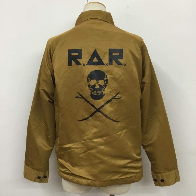 ラフアンドラゲッド ROUGH and RUGGED ジャケット、上着 ジャケット、ブレザー ナイロンジャケット カラージャケット アウター 2 ロゴ、文字 マスタード / マスタード /  メンズ USED 古着 中古 10109404