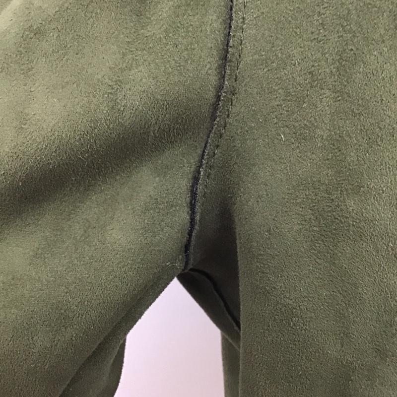 ザラベーシック ZARA BASIC ジャケット、上着 ジャケット、ブレザー ジップアップジャケット ジャンパー ジャケット カジュアルジャケット ライダース L 無地 緑 / グリーン /  レディース USED 古着 中古 10119438