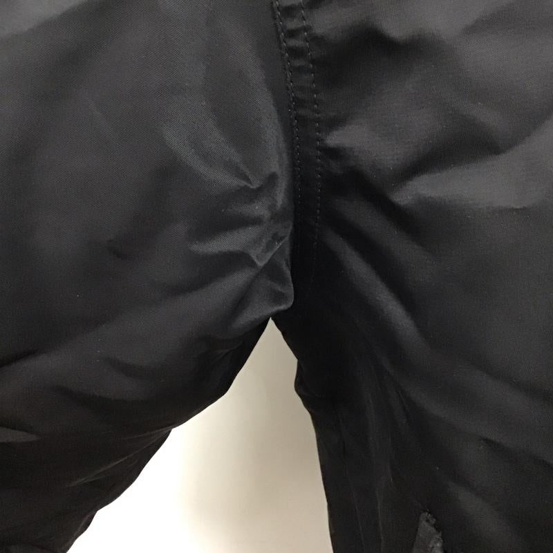 アディダス adidas ジャケット、上着 ジャンパー、ブルゾン h13560 MA-1 フライトジャケット アウター ジャンパー ブルゾン ロゴ、文字 黒 / ブラック /  メンズ USED 古着 中古 10112056