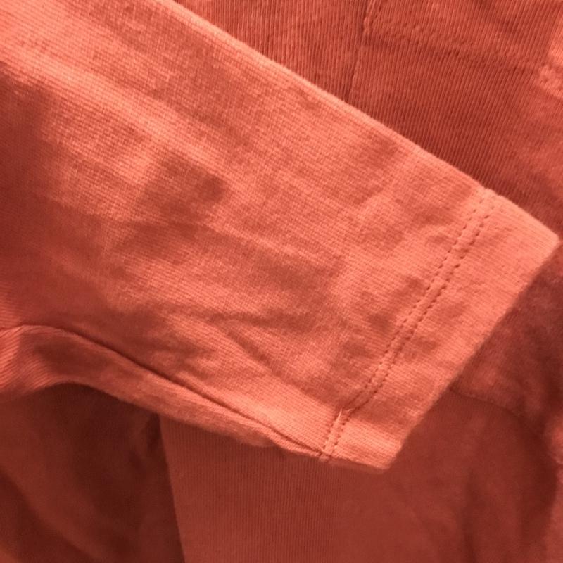 アーバンリサーチドアーズ URBAN RESEARCH DOORS Tシャツ 長袖 DR04-11H008 綿麻ヘビーウェイトロングスリーブTシャツ ロンT 40 無地 橙 / オレンジ /  メンズ USED 古着 中古 10119312