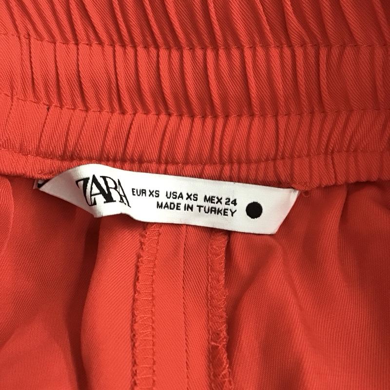 ザラ ZARA パンツ スラックス XS 無地 赤 / レッド /  レディース USED 古着 中古 10150630