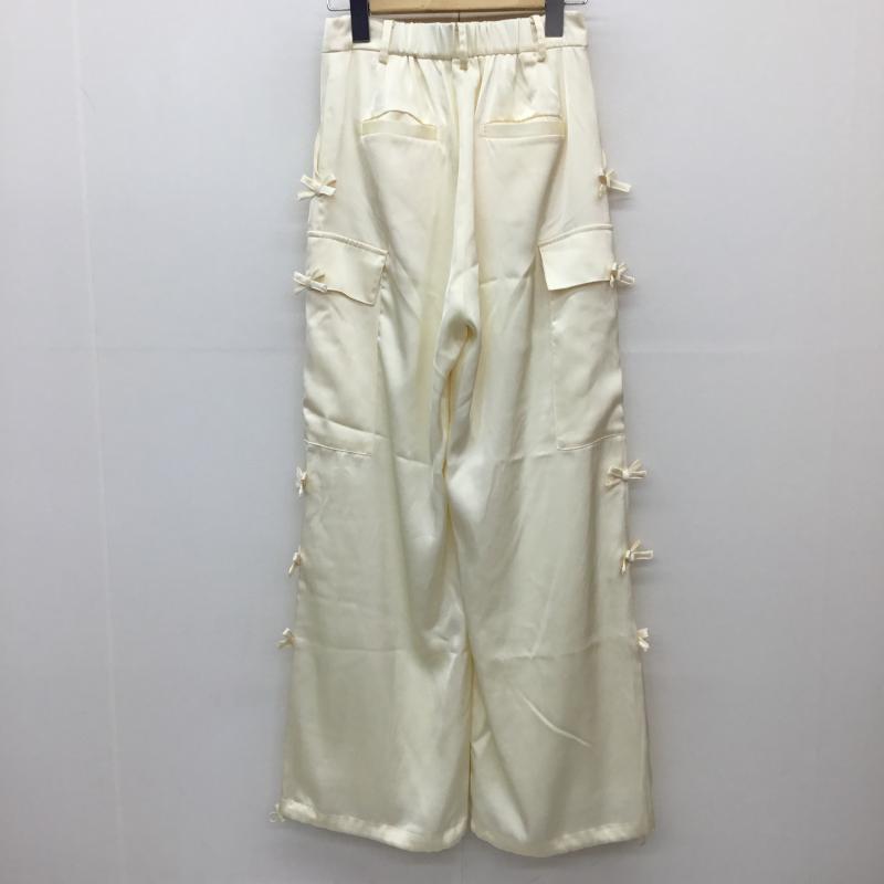 メリージェニー merry jenny パンツ ワークパンツ、ペインターパンツ FREE  アイボリー / アイボリー /  レディース USED 古着 中古 10142320