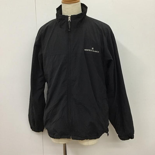 ザノースフェイス THE NORTH FACE ジャケット、上着 ジャンパー、ブルゾン ジップアップジャケット ジャンパー ジャケット カジュアルジャケット アウター XL ロゴ、文字 黒 / ブラック /  メンズ USED 古着 中古 10116008