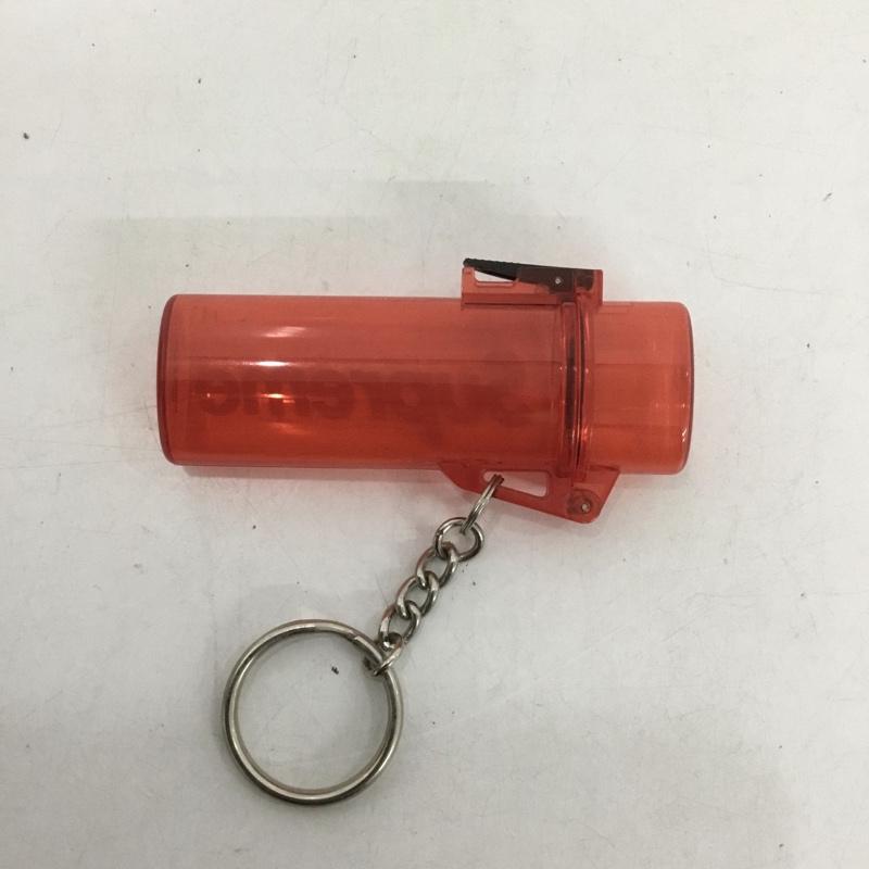 シュプリーム Supreme ファッション小物 喫煙グッズ Waterproof Lighter Case Keychain ライターケース 20SS ロゴ、文字 赤 / レッド /  メンズ USED 古着 中古 10141627