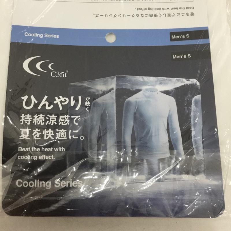 古着 USED Tシャツ 半袖 C3fit 3F09112 クーリング Vネックハーフスリーブ S ワンポイント 白 / ホワイト /  メンズ USED 古着 中古 10132865