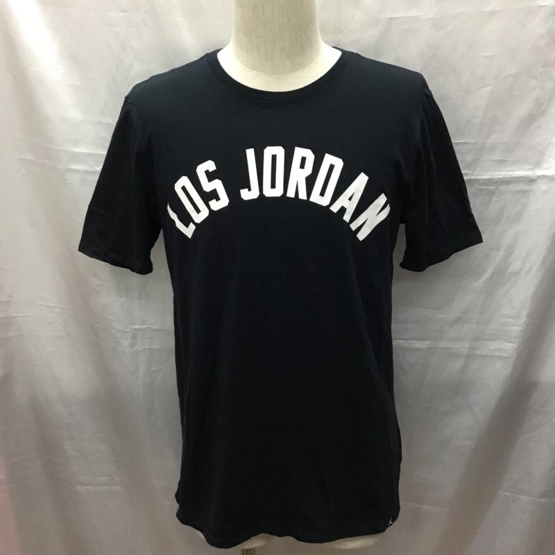 ナイキ NIKE Tシャツ 半袖 913021-010 JORDAN JSW TEE COF LOS JORDAN M ロゴ、文字 黒 / ブラック /  メンズ USED 古着 中古 10115696
