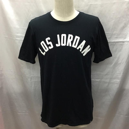 ナイキ NIKE Tシャツ 半袖 913021-010 JORDAN JSW TEE COF LOS JORDAN M ロゴ、文字 黒 / ブラック /  メンズ USED 古着 中古 10115696