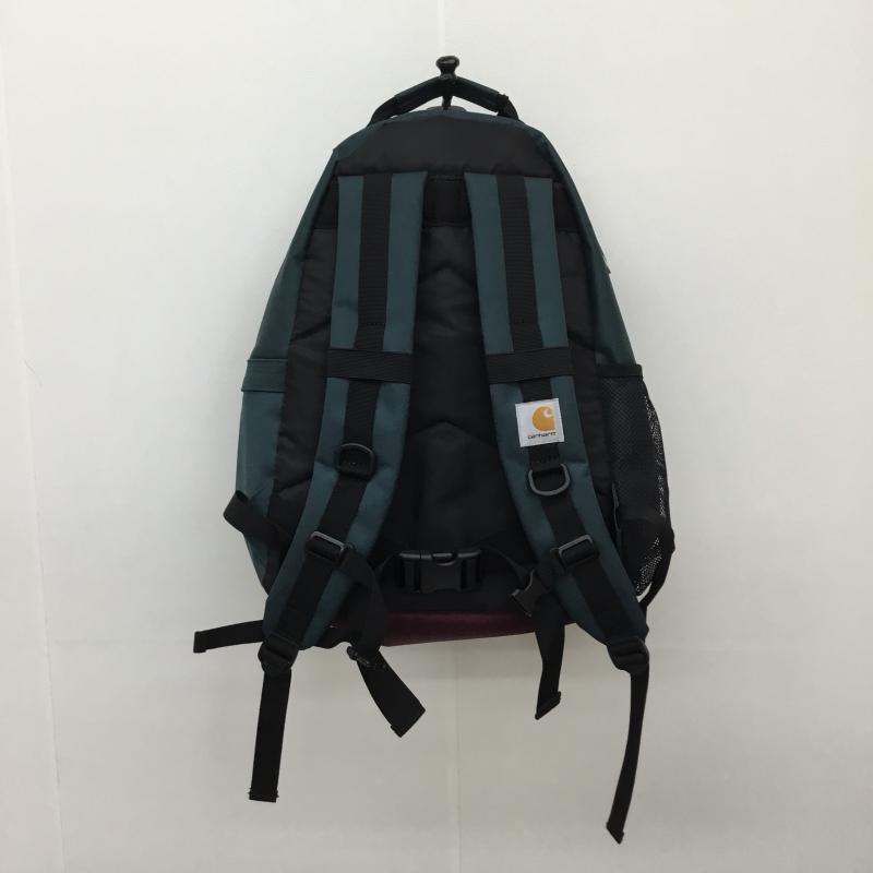 カーハート Carhartt リュックサック、デイパック リュックサック、デイバッグ ロゴ、文字 青 / ブルー / X 赤 / レッド / X 紺 / ネイビー /  メンズ USED 古着 中古 10134726