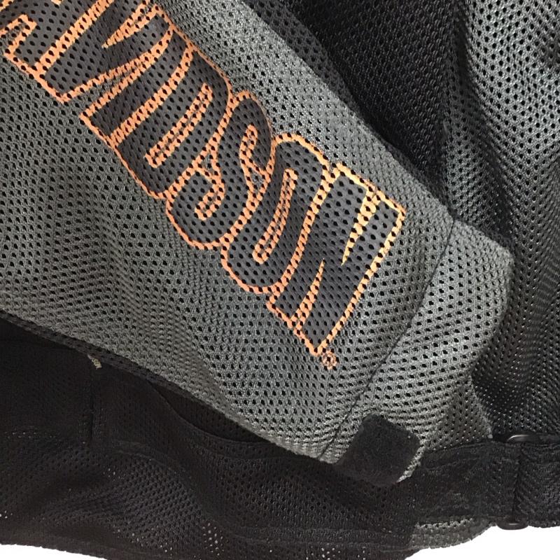 ハーレーダビッドソン Harley-Davidson ジャケット、上着 ジャンパー、ブルゾン M ロゴ、文字 X プリント 黒 / ブラック / X 灰 / グレー /  メンズ USED 古着 中古 10145656
