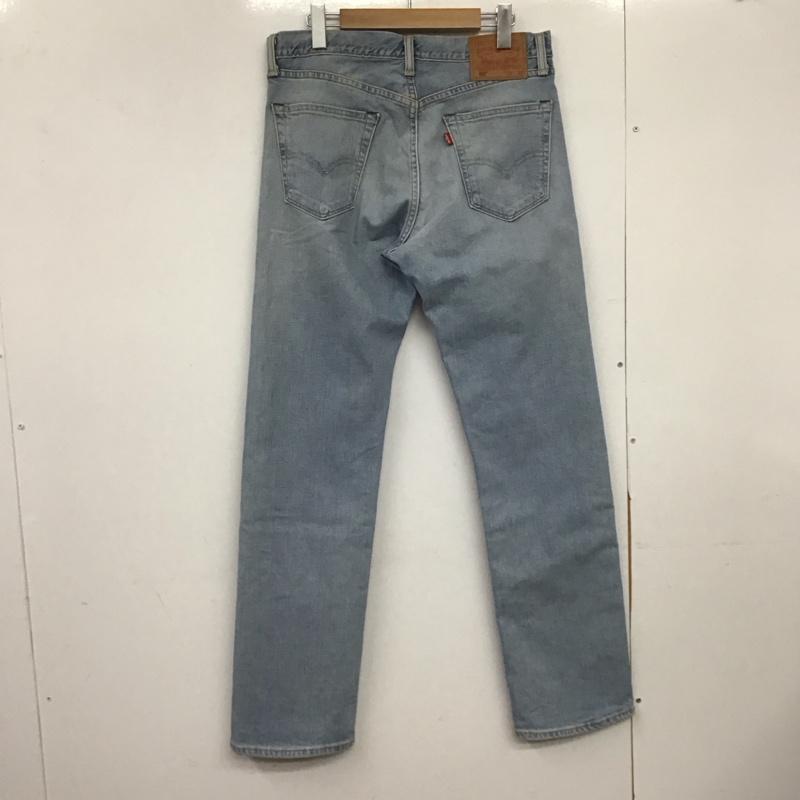 リーバイス Levi s パンツ デニム、ジーンズ 00505-1591 USA製 505 W31 L32 31インチ 無地 水色 / ライトブルー /  メンズ USED 古着 中古 10146351