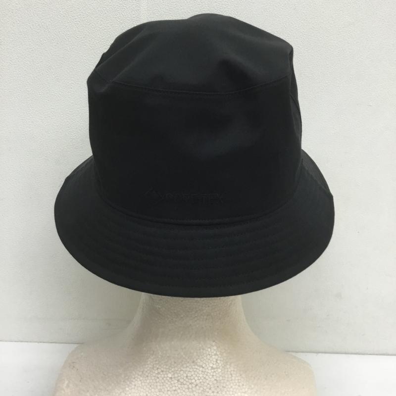ナナミカ nanamica 帽子 ハット GORE-TEX Hat ゴアテックスハット バケット SUPF032 ロゴ、文字 黒 / ブラック /  メンズ USED 古着 中古 10108205