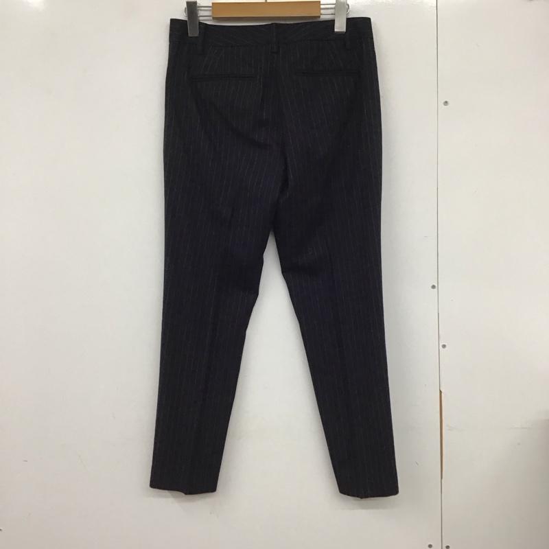 セオリーリュクス theory luxe パンツ スラックス 38 ストライプ 黒 / ブラック /  レディース USED 古着 中古 10133161