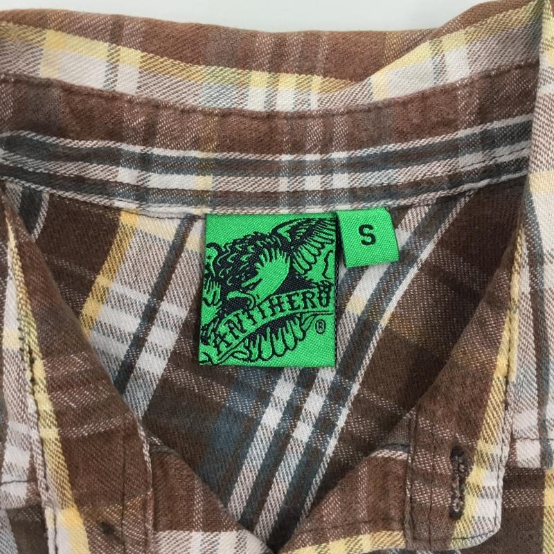 アンタイヒーロー ANTIHERO シャツ、ブラウス 長袖 長袖シャツ カラーシャツ ポケットシャツ 長袖カットソー チェックシャツ S チェック マルチカラー / マルチカラー /  メンズ USED 古着 中古 10114611