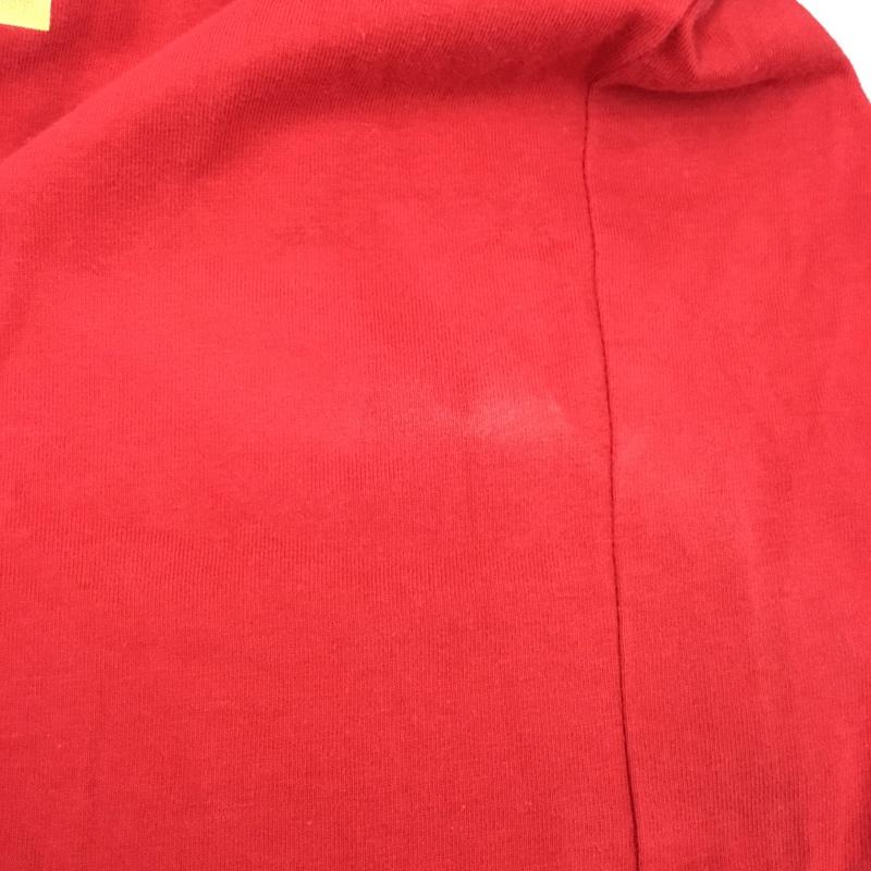 ナイキ NIKE Tシャツ 半袖 455509-611 クルーネック XL ロゴ、文字 赤 / レッド /  メンズ USED 古着 中古 10109637