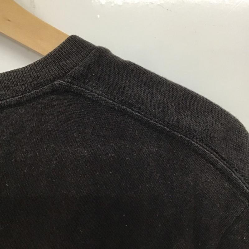 ステューシー STUSSY Tシャツ 半袖 半袖カットソー プリントTシャツ クルーネックカットソー S プリント 黒 / ブラック /  メンズ USED 古着 中古 10135888