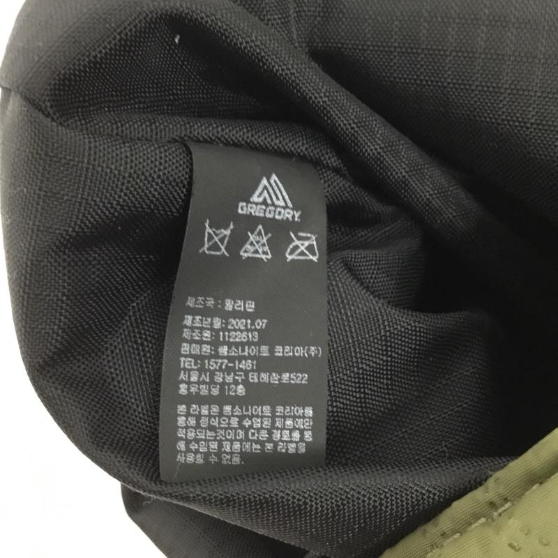 グレゴリー GREGORY ショルダーバッグ ショルダーバッグ キルティング FREAKS STORE 別注 ロゴシンチショルダーバッグ 巾着バッグ ロゴ、文字 カーキ / カーキ / X 黒 / ブラック /  レディース USED 古着 中古 10142190