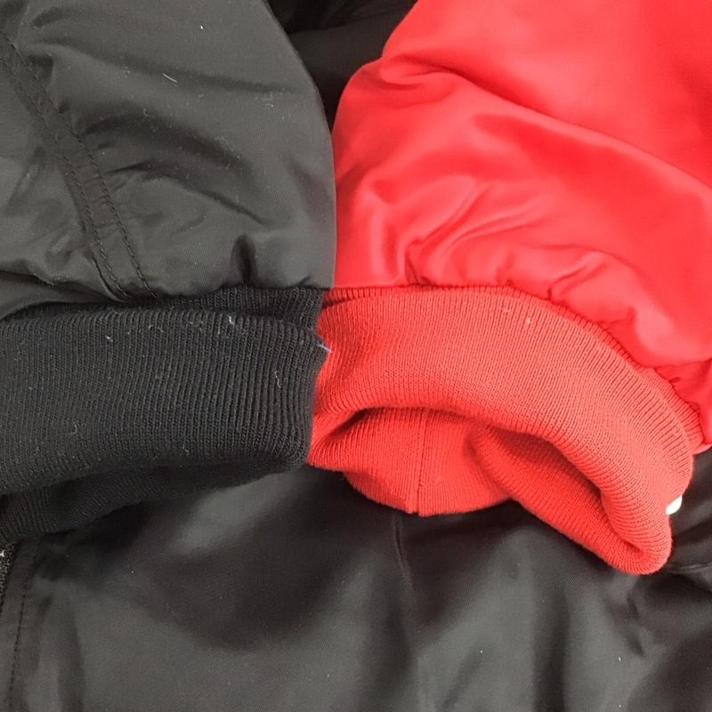 アルファインダストリー Alpha Industries ジャケット、上着 ジャンパー、ブルゾン ALPHA INDUSTRIES×C2H4×mastermind コラボ MA-1ジャケット ジップアップジャケット リバーシブル M ロゴ、文字 黒 / ブラック / X 赤 / レッド /  メンズ USED 古着 中古 10107503