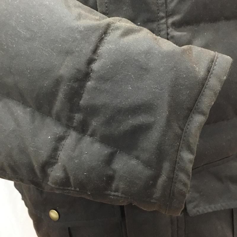 エルエルビーン L.L.Bean ジャケット、上着 ダウンジャケット DBL7 オイルドジャケット S ロゴ、文字 ダークブラウン / ダークブラウン /  メンズ USED 古着 中古 10111396
