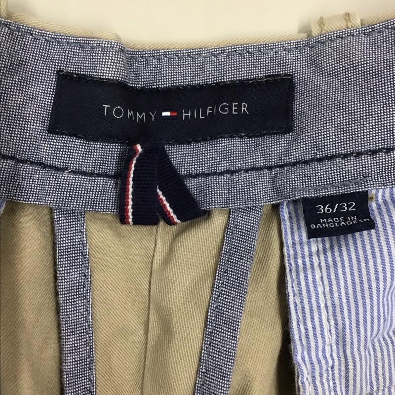トミーヒルフィガー TOMMY HILFIGER パンツ チノパン 36 無地 ベージュ / ベージュ /  メンズ USED 古着 中古 10116291