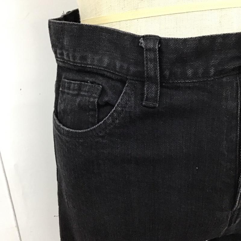 リルリリー lilLilly パンツ デニム、ジーンズ L18SS-PT201 ストレッチ S ダメージ加工 黒 / ブラック /  レディース USED 古着 中古 10117233