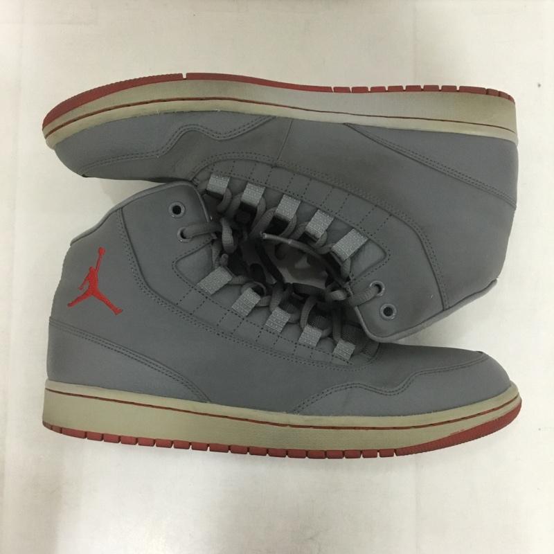ナイキ NIKE スニーカー スニーカー 820240-005 AIR JORDAN EXECUTIVE 28cm 28.0cm ロゴ、文字 灰 / グレー / X 赤 / レッド /  メンズ USED 古着 中古 10141549