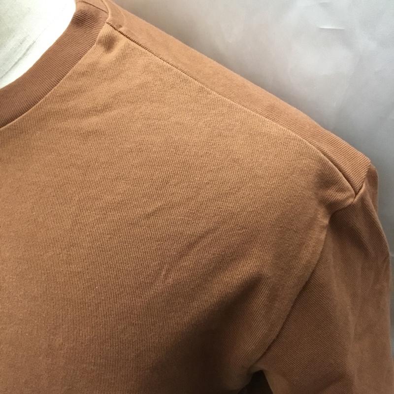ナンバーナイン NUMBER (N)INE Tシャツ 半袖 819322037 Tシャツ 半袖カットソー クルーネックカットソー 1 無地 茶 / ブラウン /  メンズ USED 古着 中古 10112426